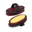 Ezi-Groom Large Grip Body Wash Brush in Burgundy