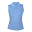 Aubrion Harrow Ladies Sleevelesss Polo in Sky Blue