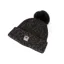 Aubrion One Size Fleece Lined Bobble Hat in Black