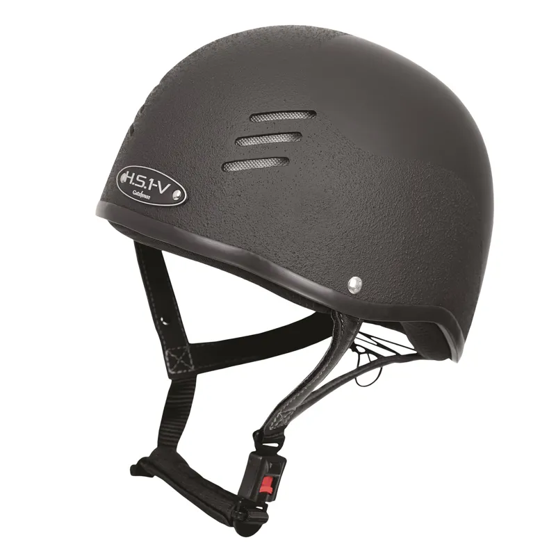Gatehouse HS1-V Vented Jockey Skull in Black