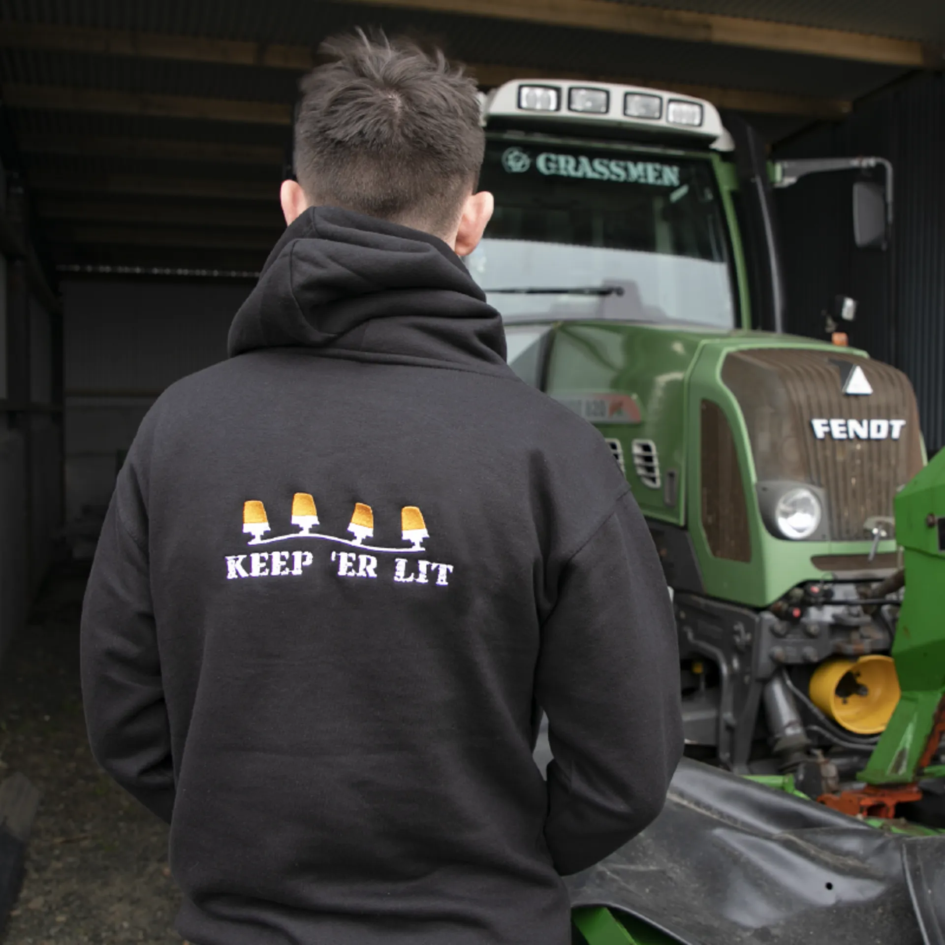 GRASSMEN Now We re Talking Hoodie in Navy