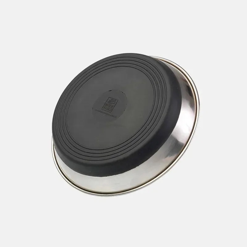 House Of Paws Stainless Steel Dog Bowl in Silver-1