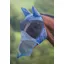 Shires Deluxe Fly Mask With Ears And Nose Protection In Blue