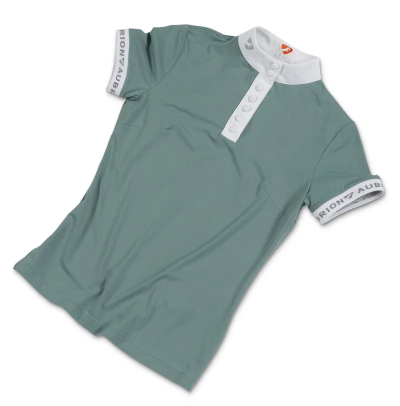 Aubrion Chester Show Shirt in Sage-1