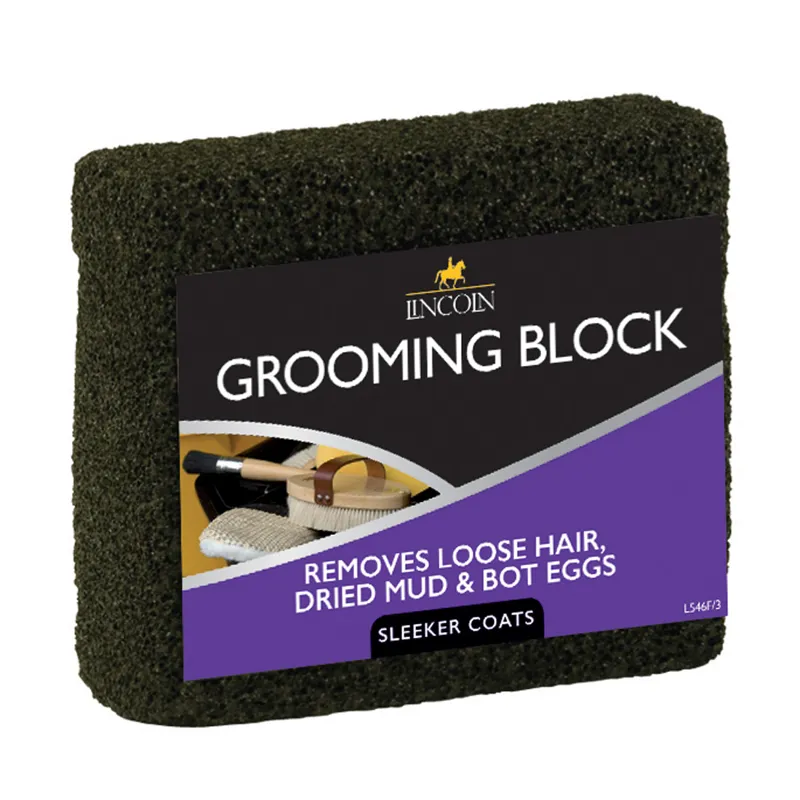 Lincoln Grooming Block in Black