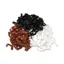 Lincoln Silicone Plaiting Bands in Black