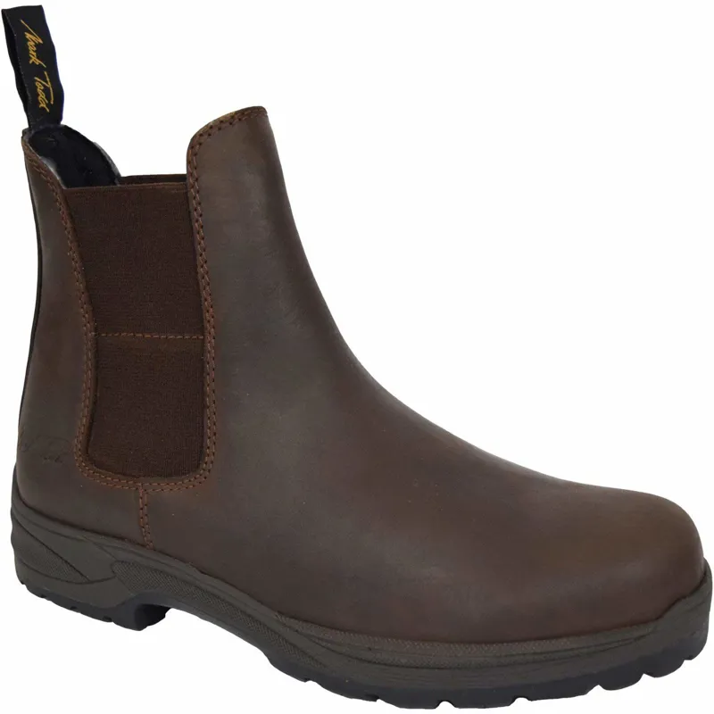 Mark Todd Short Kiwi Waterproof Boots In Brown
