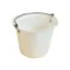 Stubbs 14lt Flat Sided Hanging Bucket In White