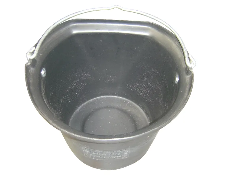 Stubbs 18lt Flat Sided Hanging Bucket In Black