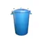 ProStable 85l Dustbin w/Locking Lid in Blue