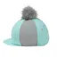 Hy Equestrian DynaMizs Ecliptic Hat Cover in Mint/Grey
