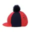 Hy Equestrian DynaMizs Ecliptic Hat Cover in Red/Navy